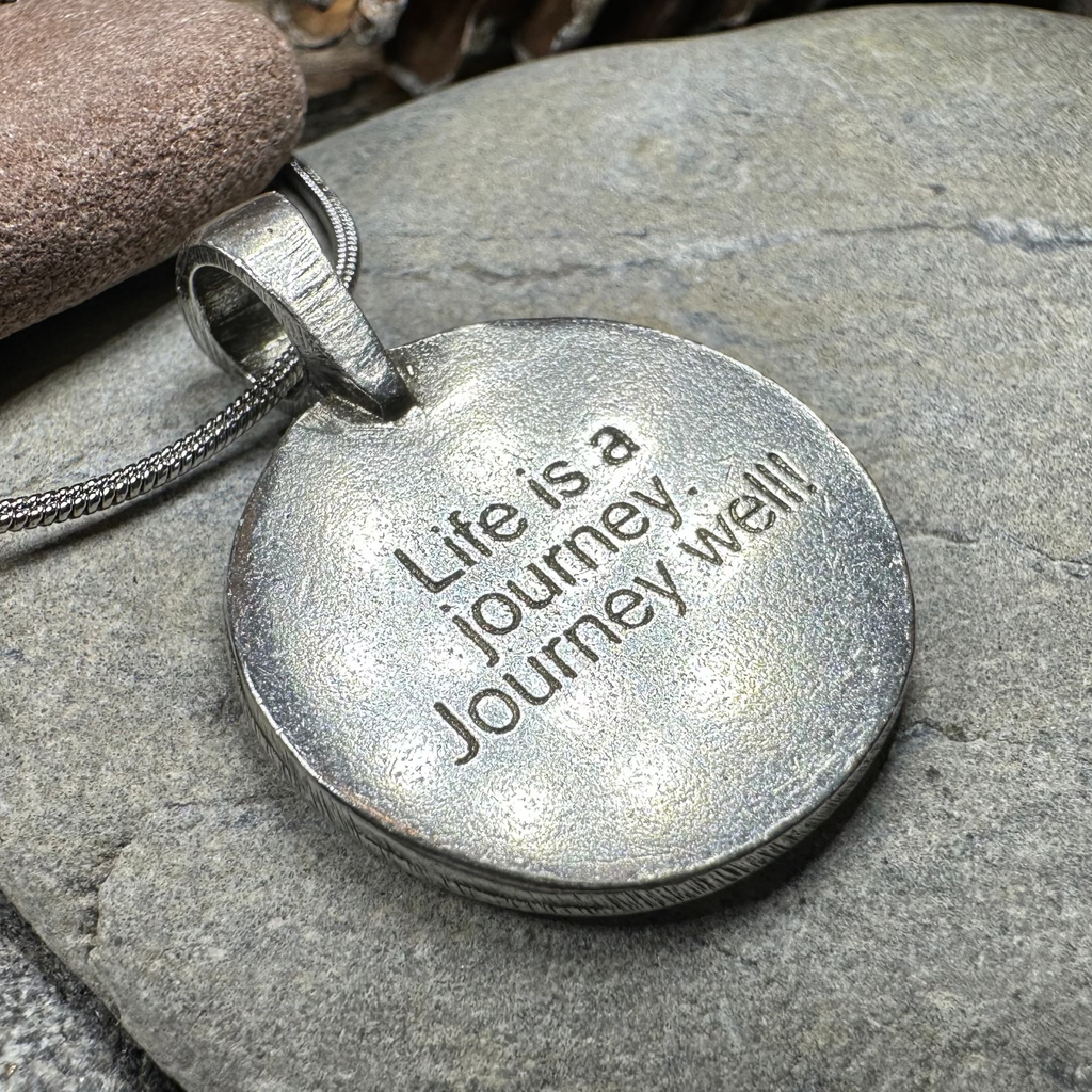 Celtic Turtle Pewter Necklace