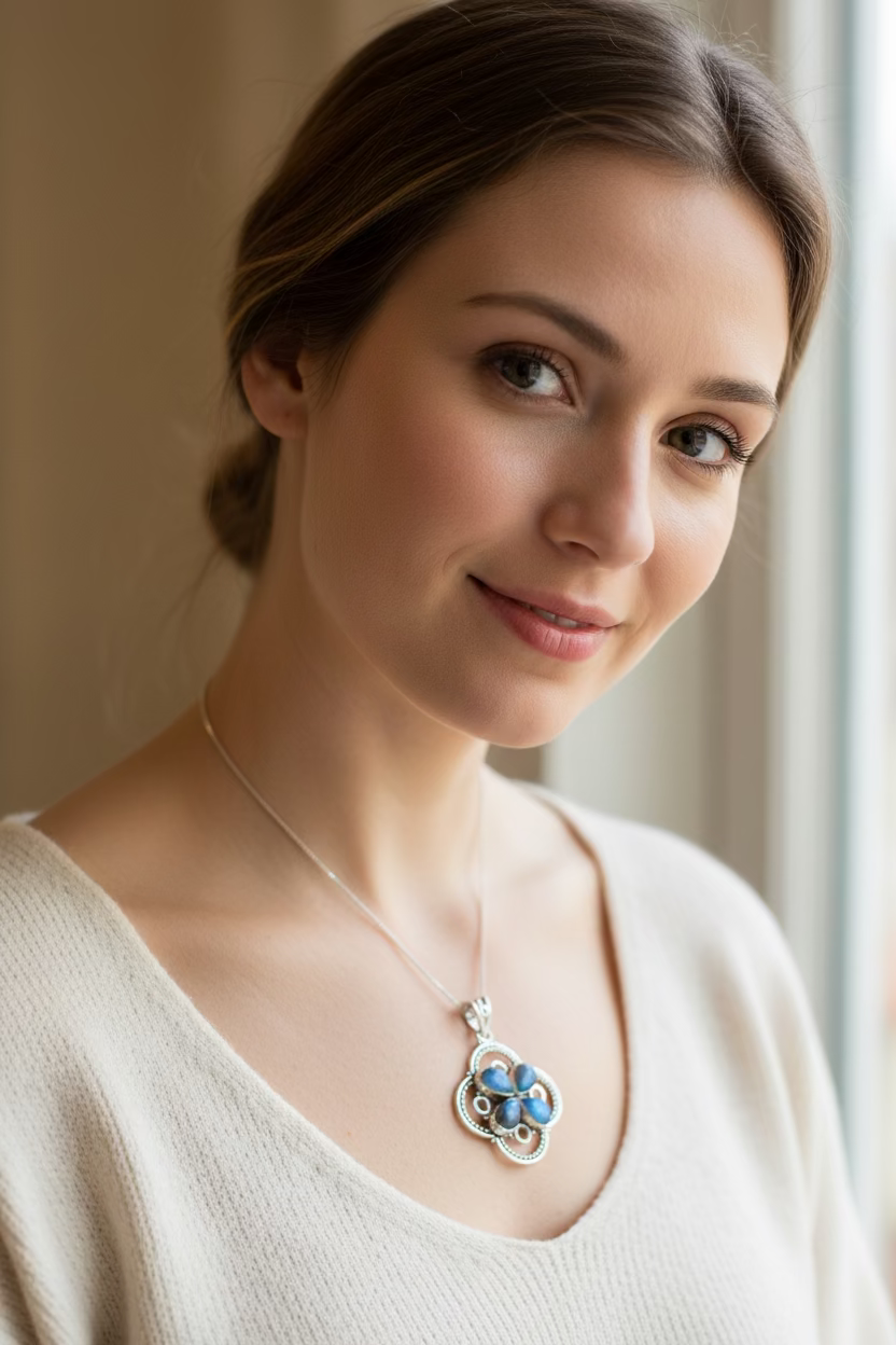Astrid Aurora LabradoriteNecklace