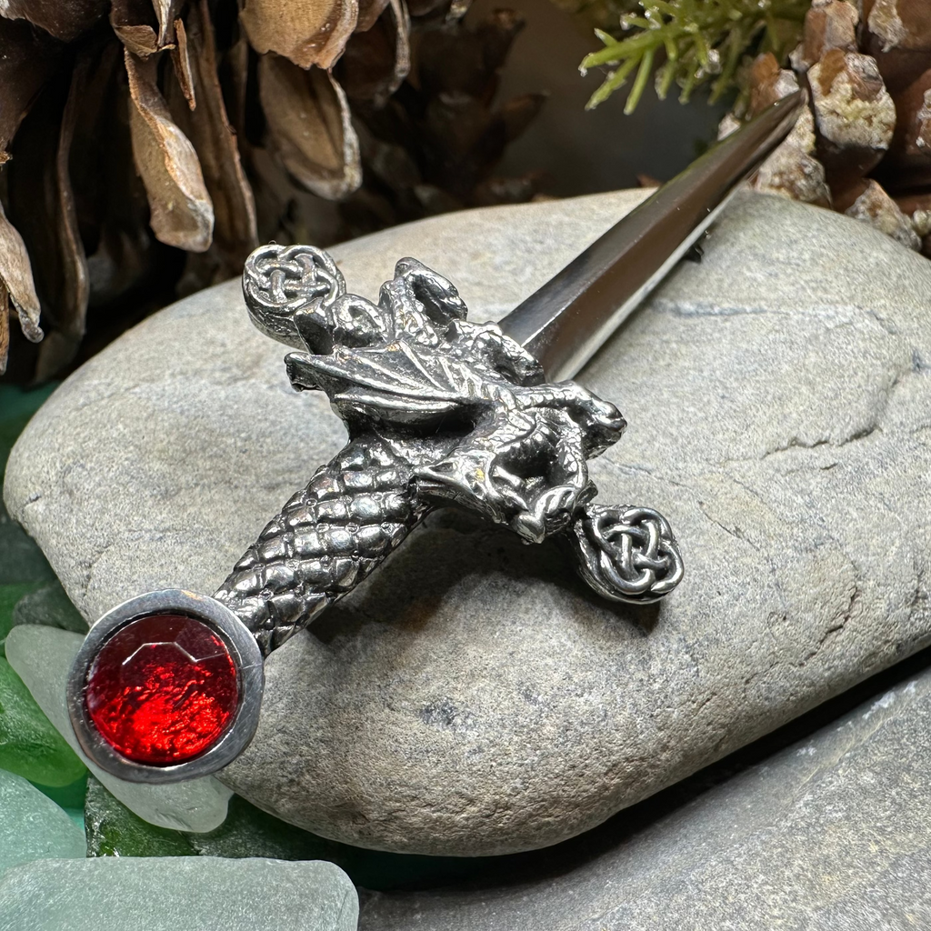 Welsh Dragon Kilt Pin