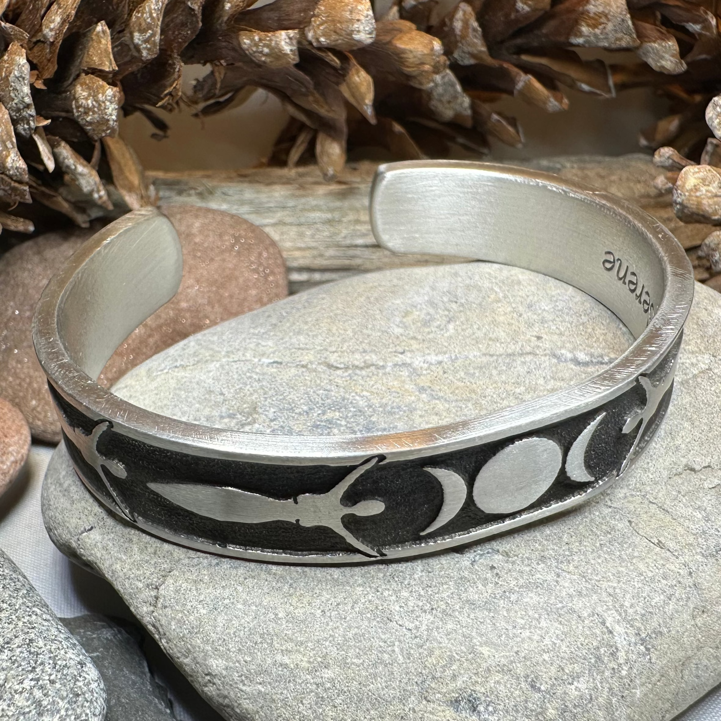 Celtic Triple Moon Goddess Bracelet