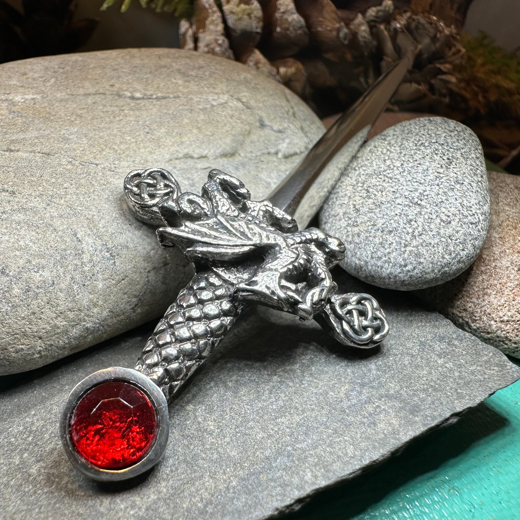 Welsh Dragon Kilt Pin