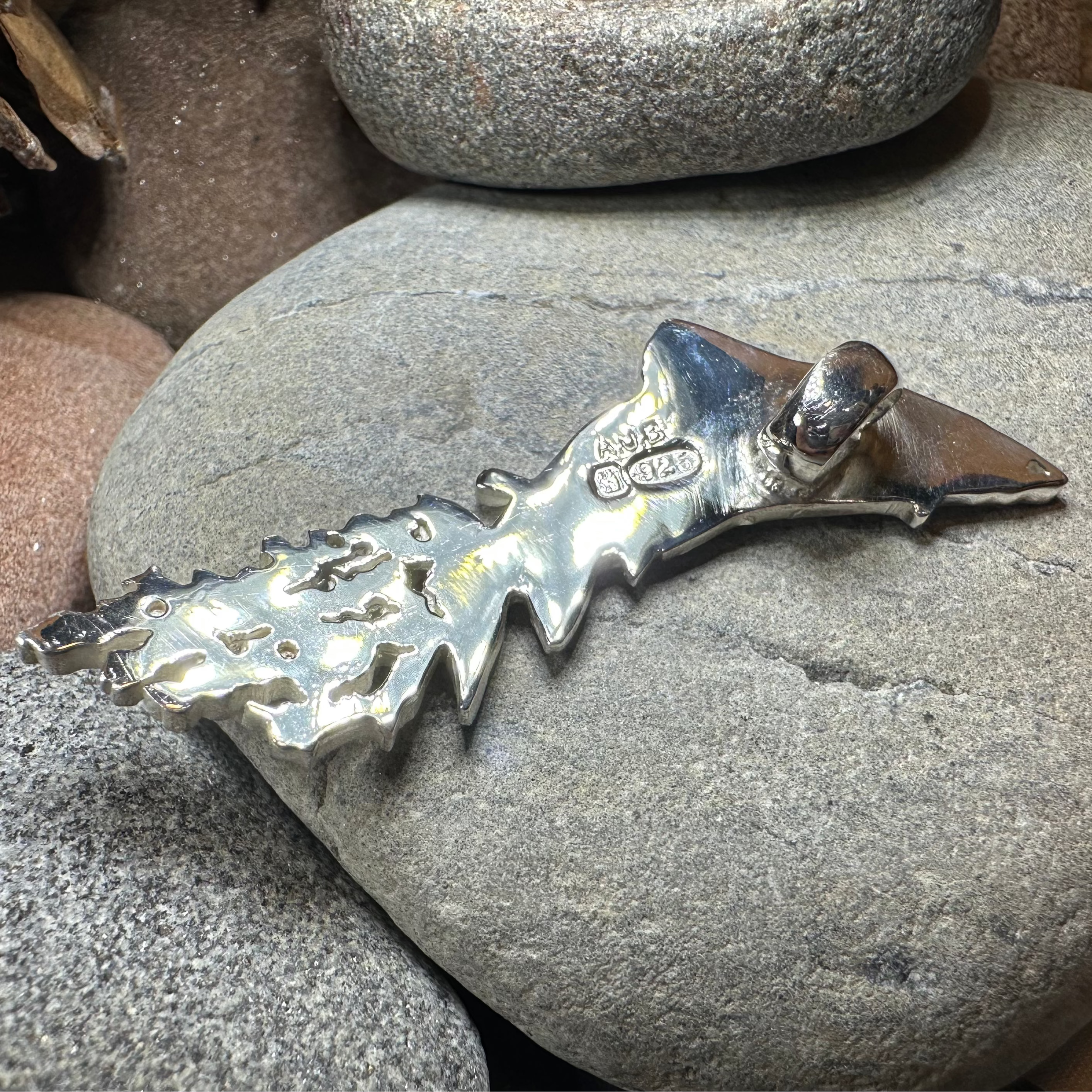 Artisan Irish Salmon of Knowledge Necklace - Made in Ireland