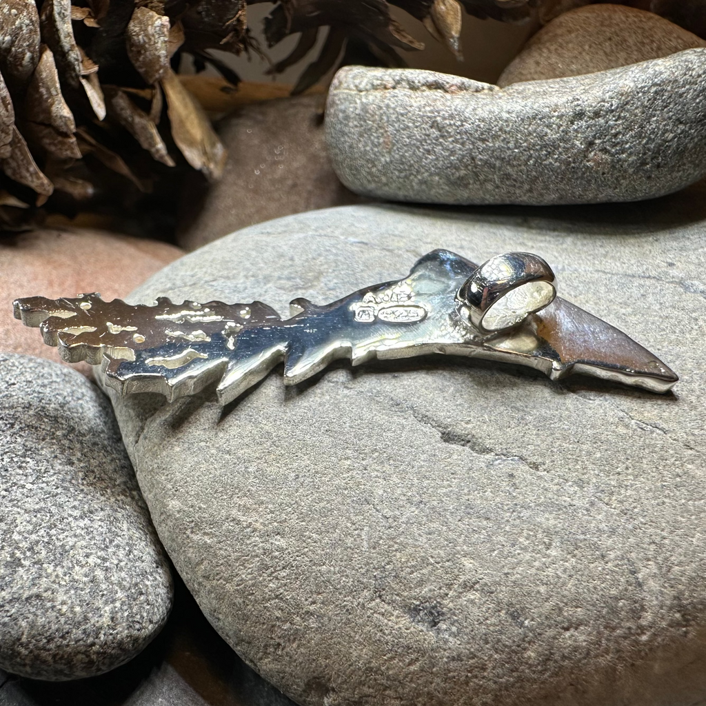 Artisan Irish Salmon of Knowledge Necklace - Made in Ireland