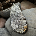Artisan Newgrange Entrance Stone Necklace - Made in Ireland