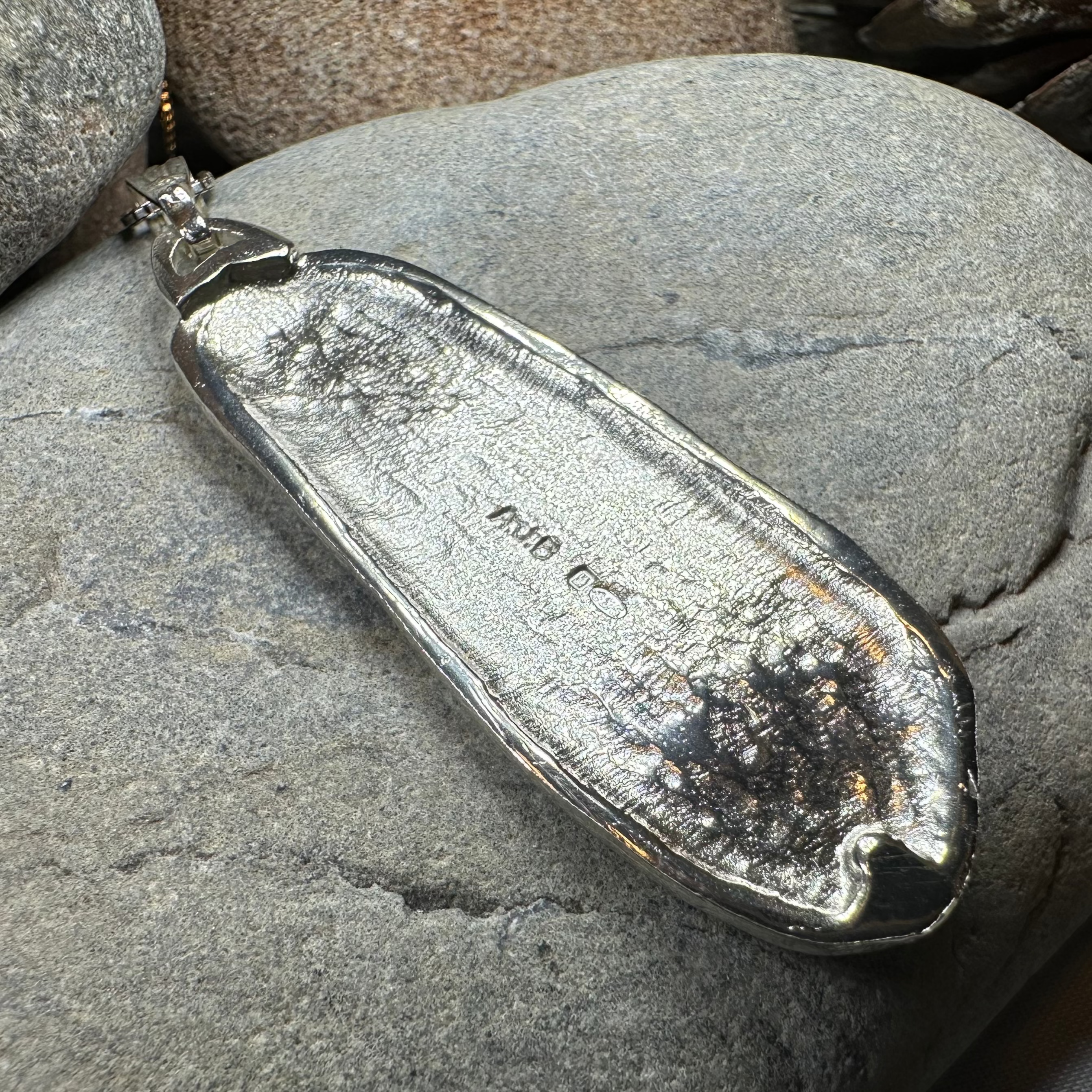 Artisan Newgrange Entrance Stone Necklace - Made in Ireland