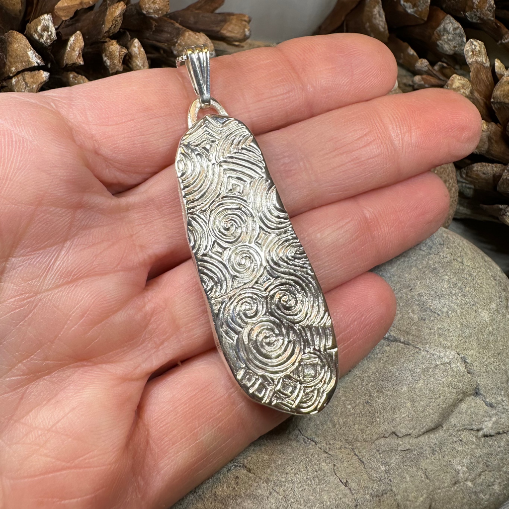 Artisan Newgrange Entrance Stone Necklace - Made in Ireland