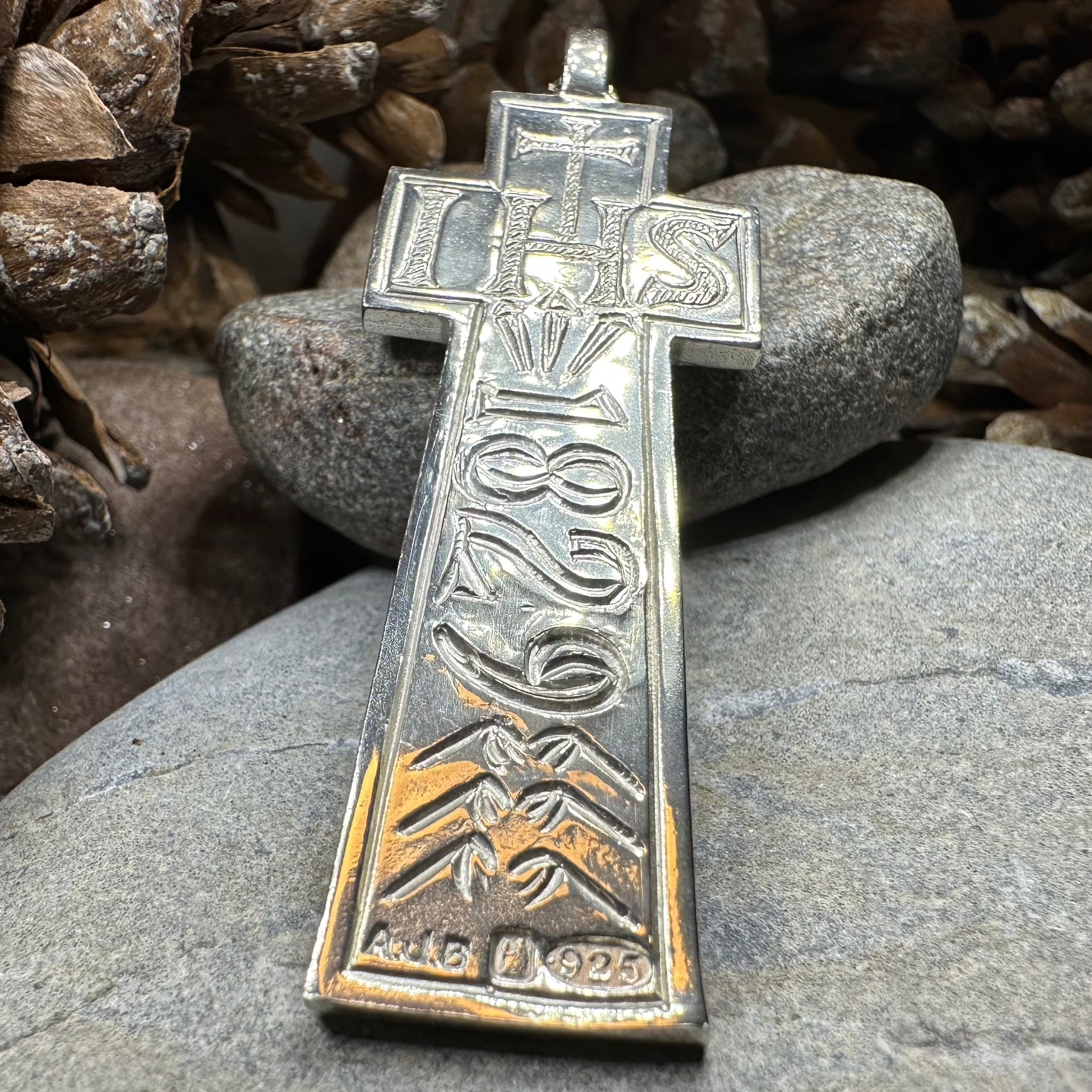 Artisan Irish Penal Crucifix Cross Necklace - Made in Ireland