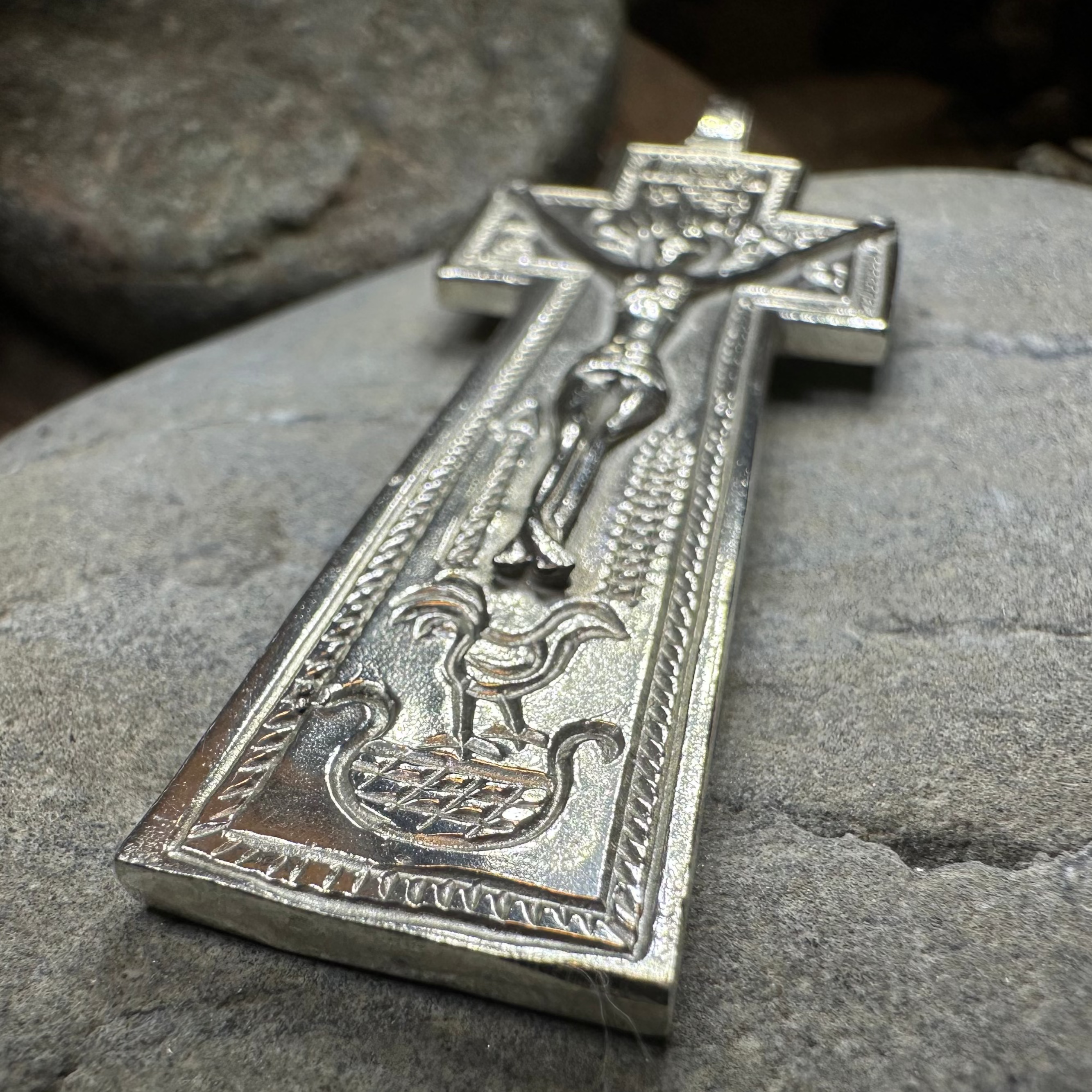 Artisan Irish Penal Crucifix Cross Necklace - Made in Ireland