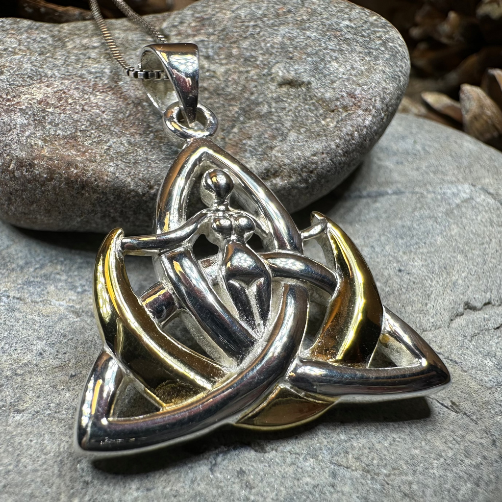 Crescent Moon Goddess Necklace
