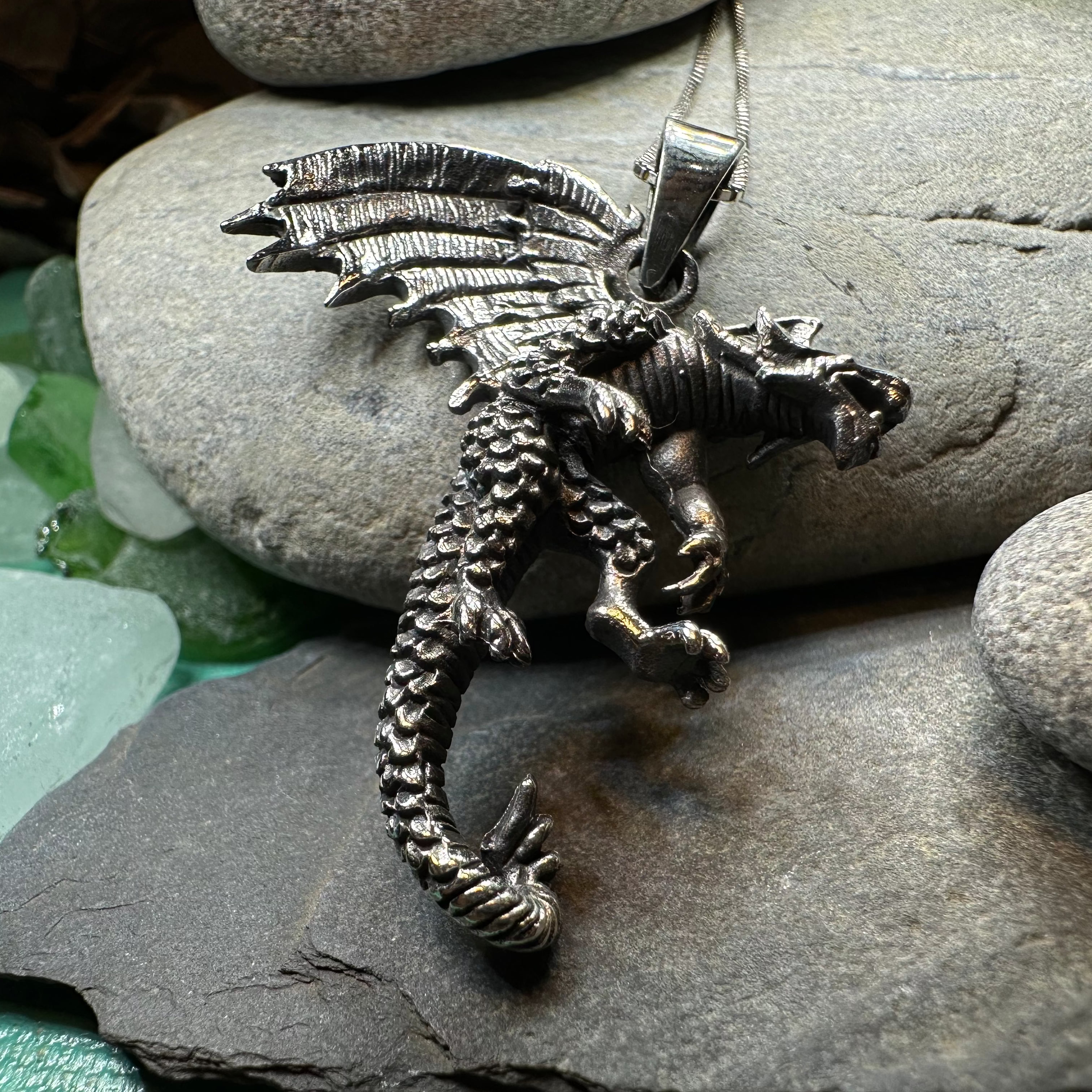 Zee Dragon Necklace