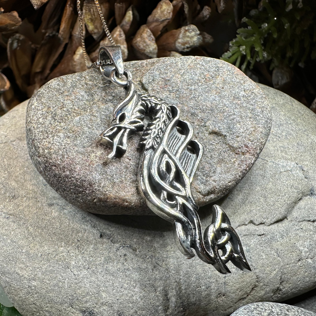Zorn Celtic Dragon Necklace