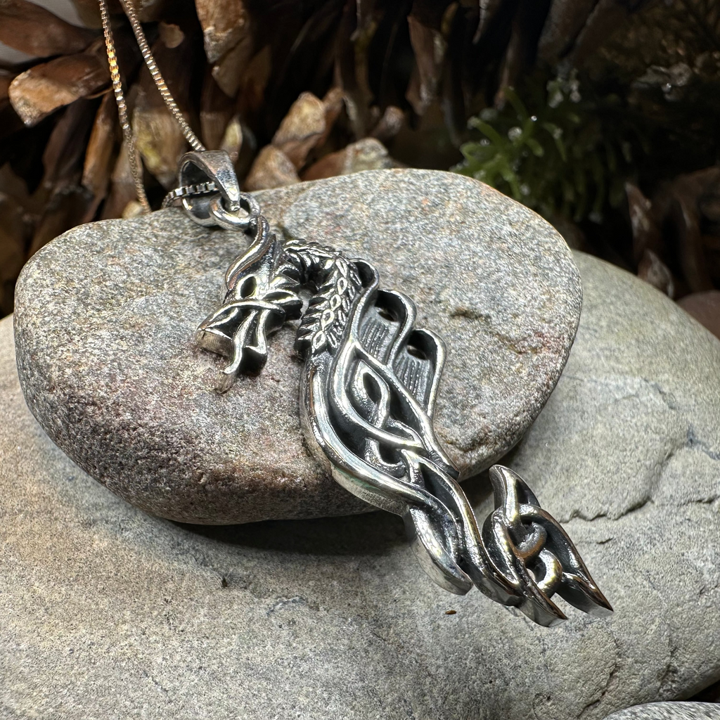 Zorn Celtic Dragon Necklace