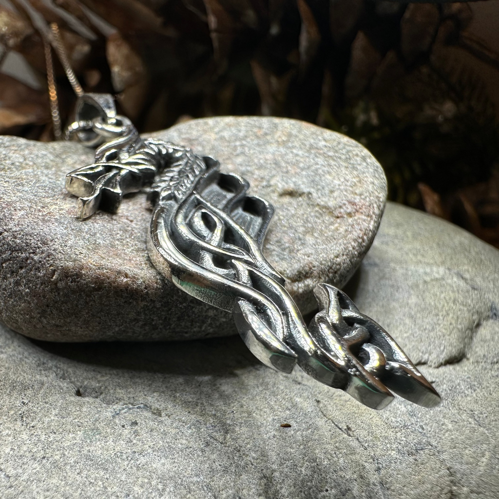 Zorn Celtic Dragon Necklace