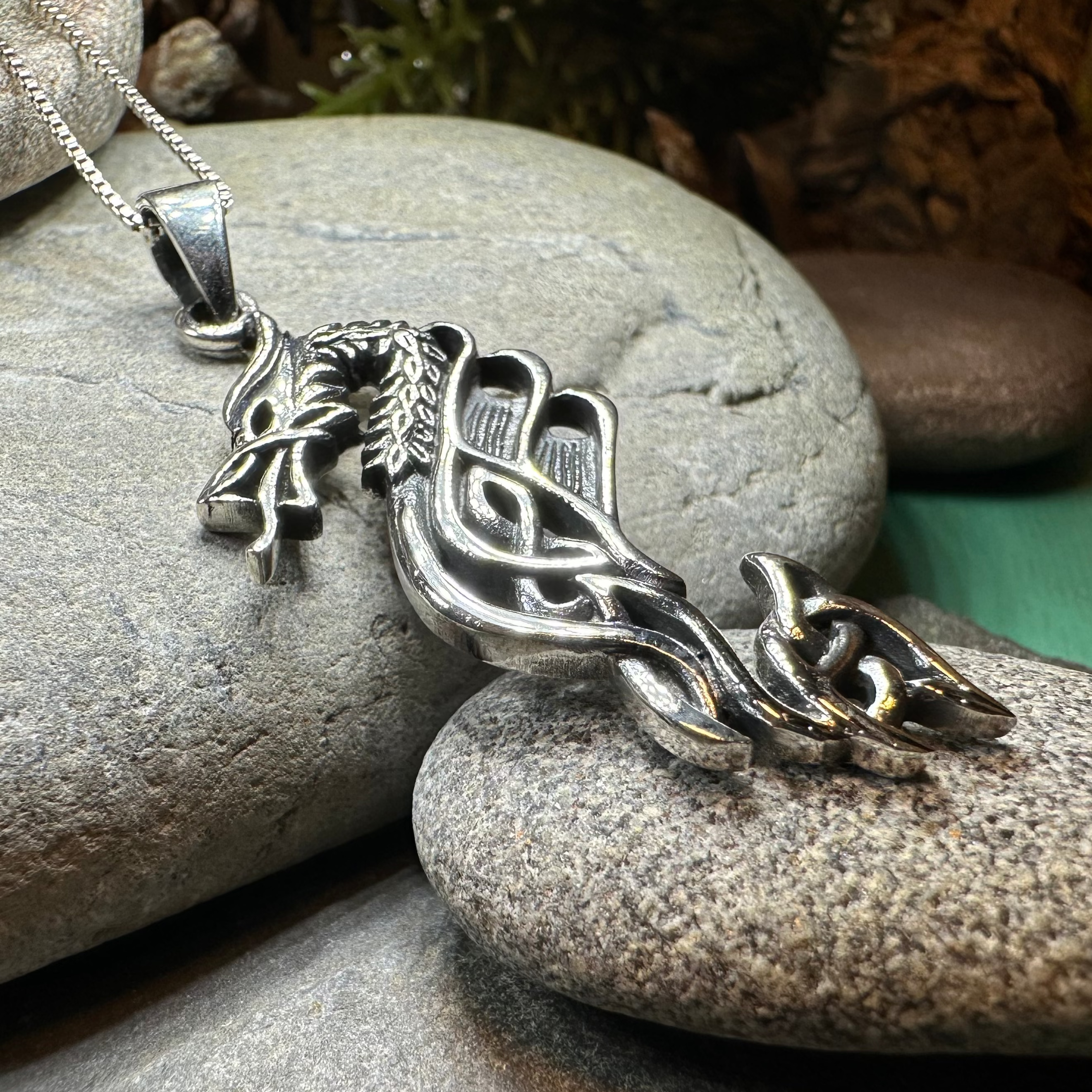 Zorn Celtic Dragon Necklace