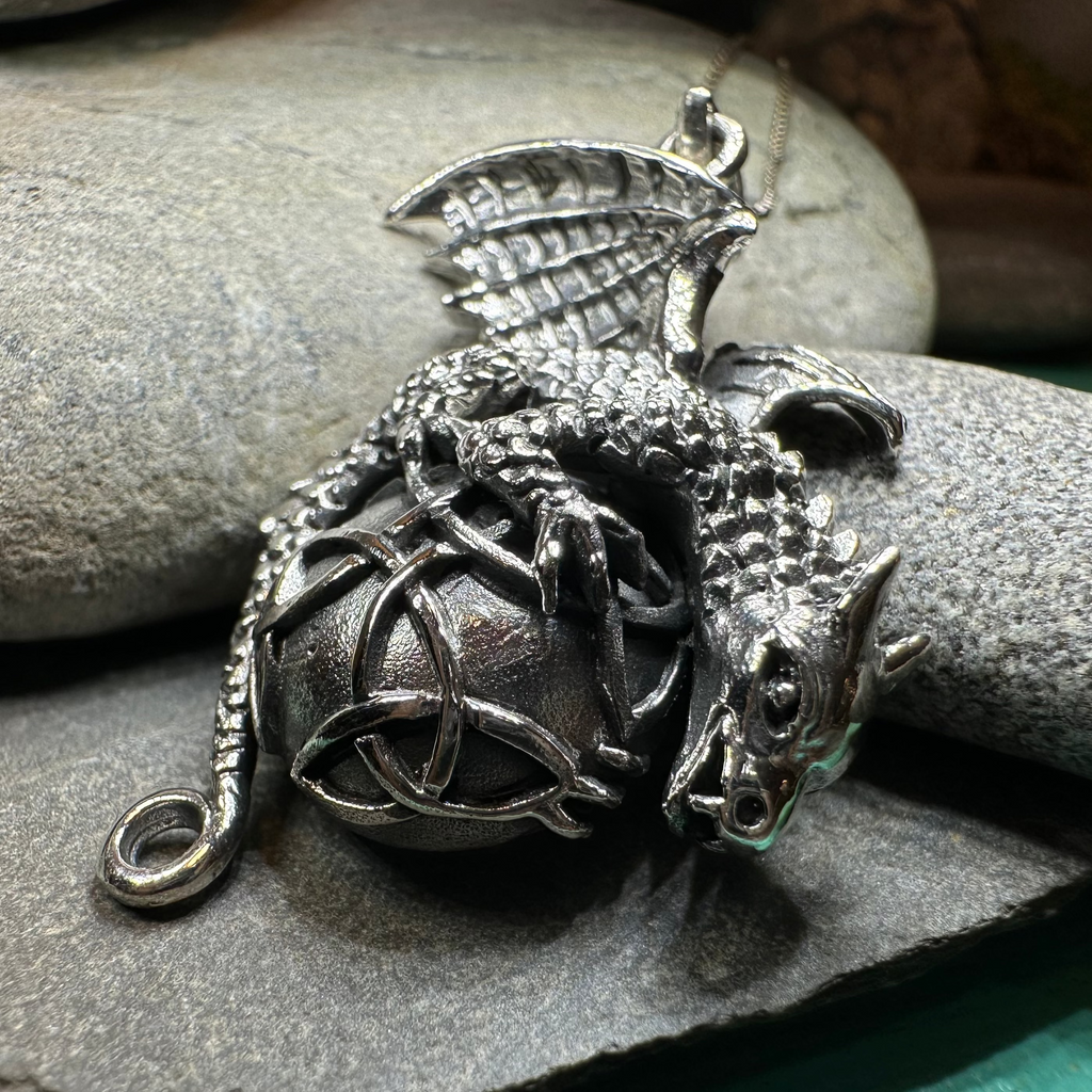 Archion Dragon Moon Necklace