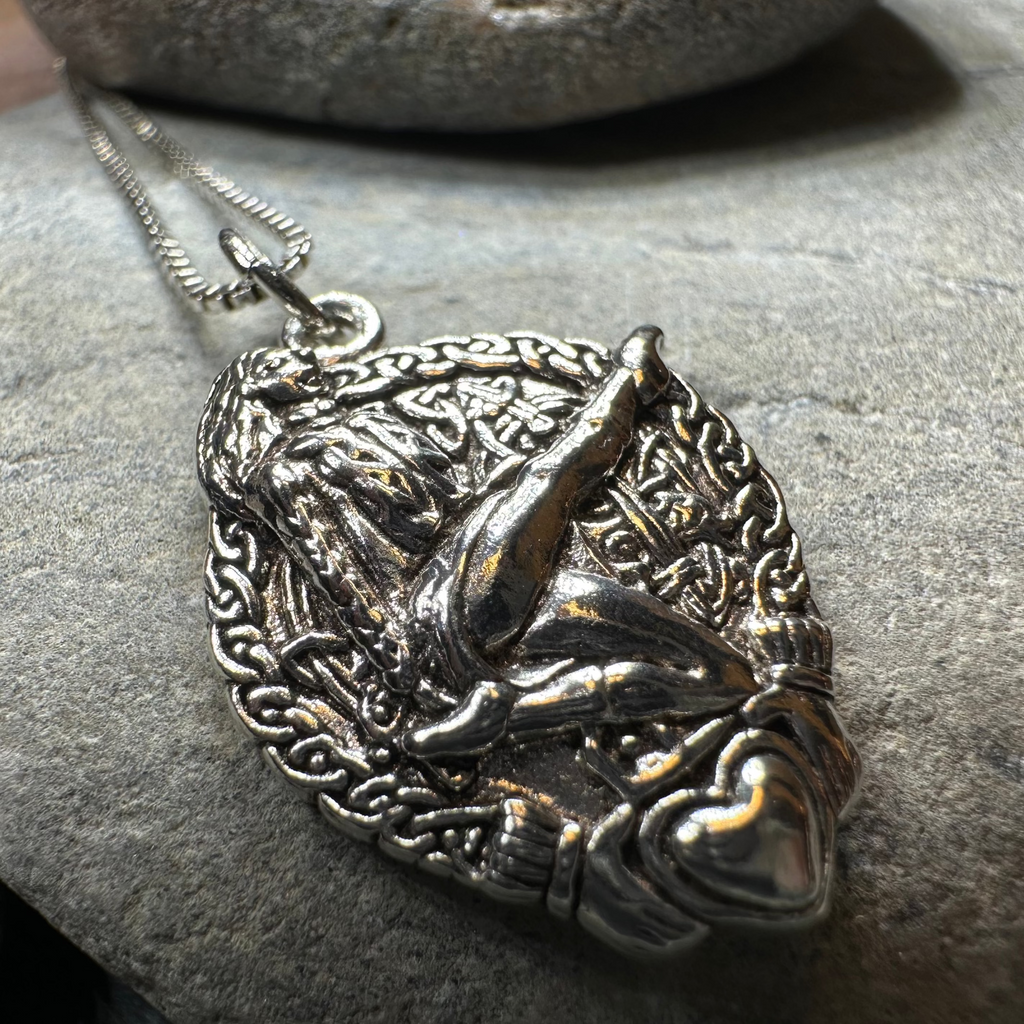 Claddagh Irish Dancer Necklace