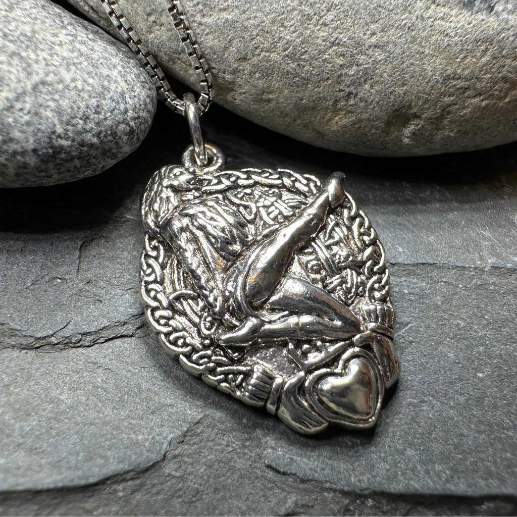 Claddagh Irish Dancer Necklace