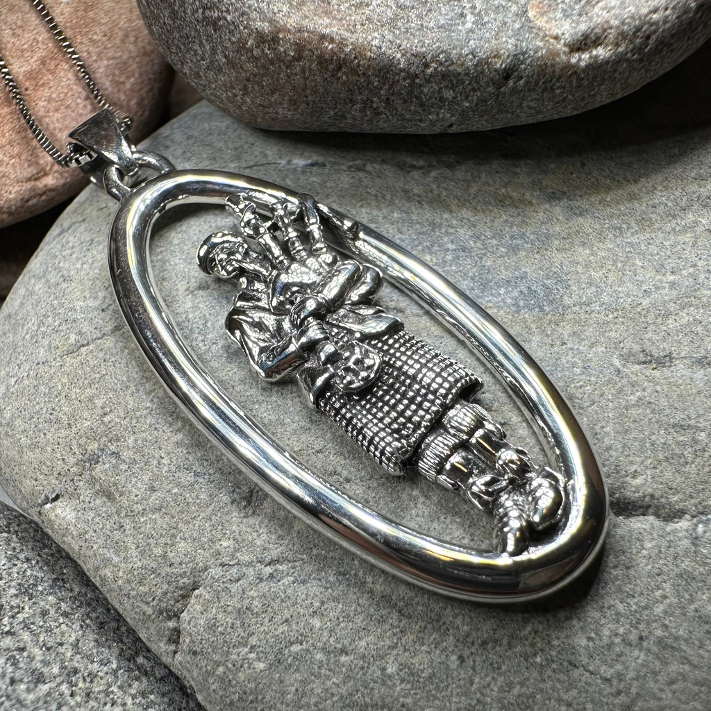 Proud Bagpiper Necklace
