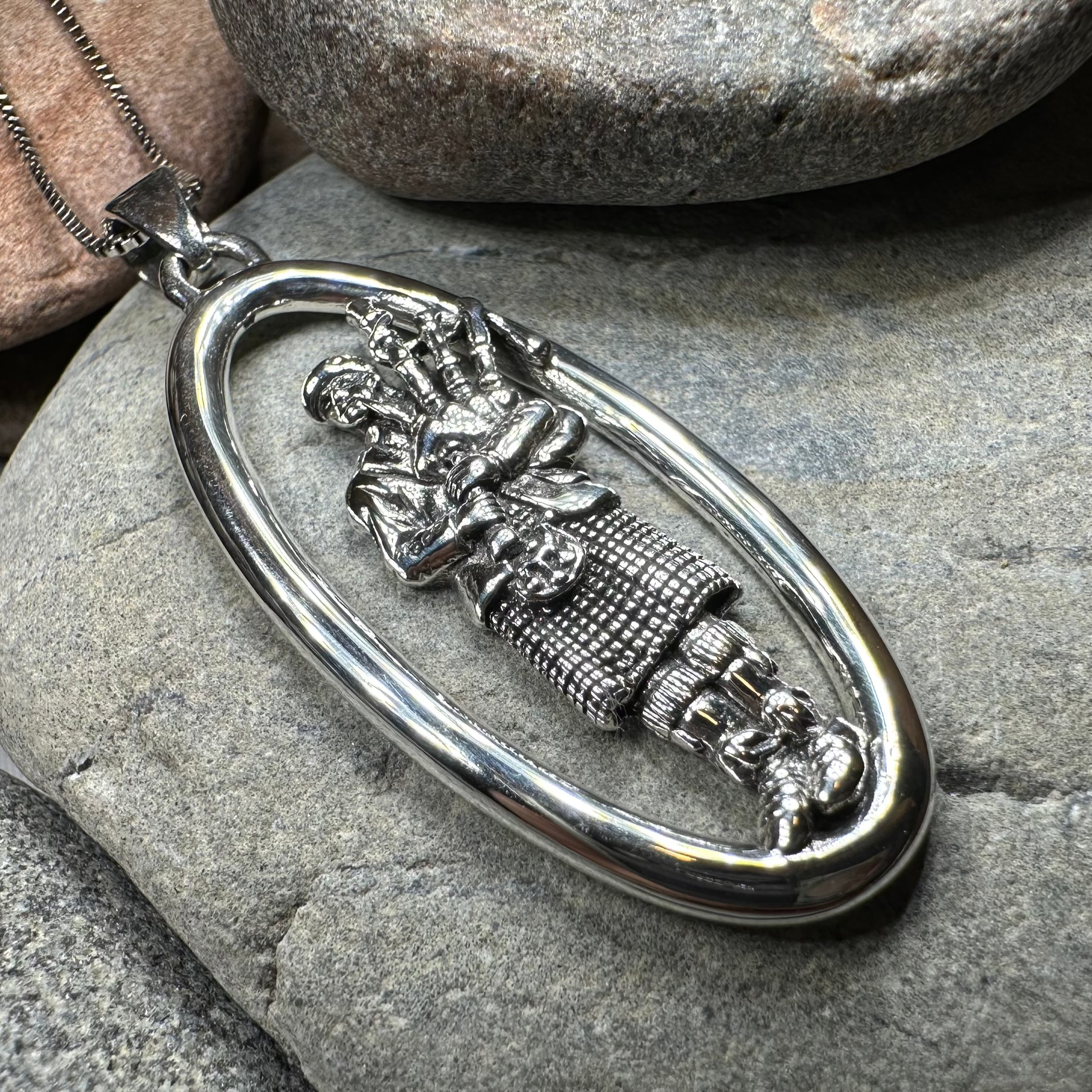 Proud Bagpiper Necklace