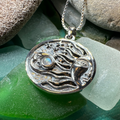Celestial Wind Moon & Sun Necklace