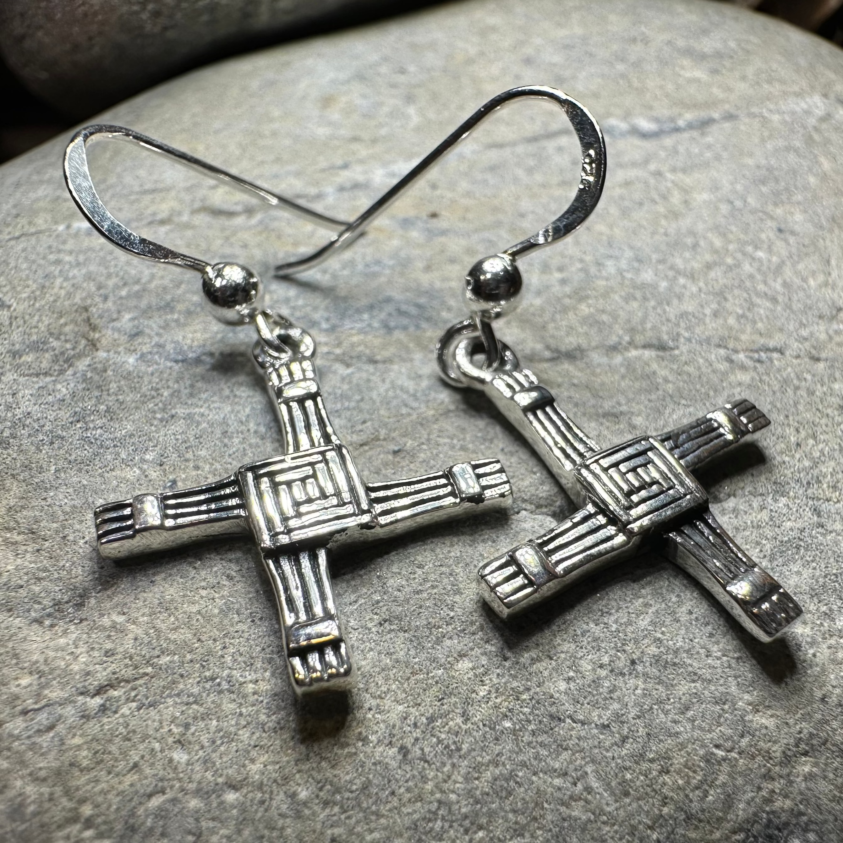 Ballyfarnan Saint Bridget's Cross Earrings