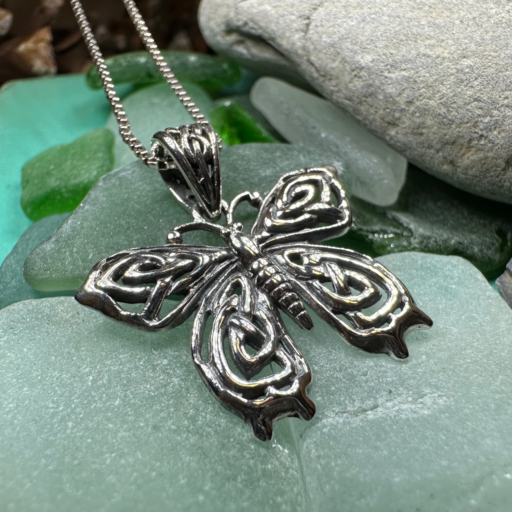 Azaria Celtic Butterfly Necklace