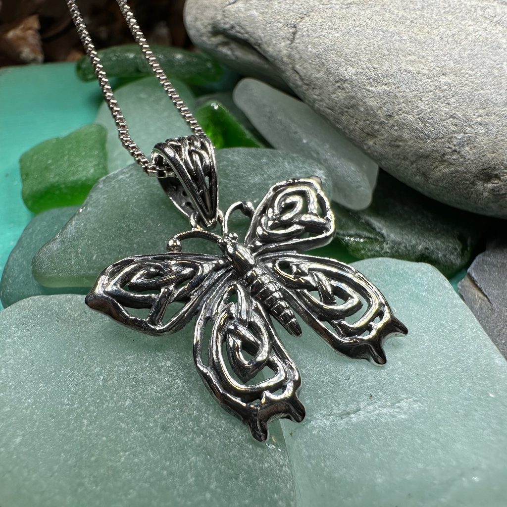 Azaria Celtic Butterfly Necklace