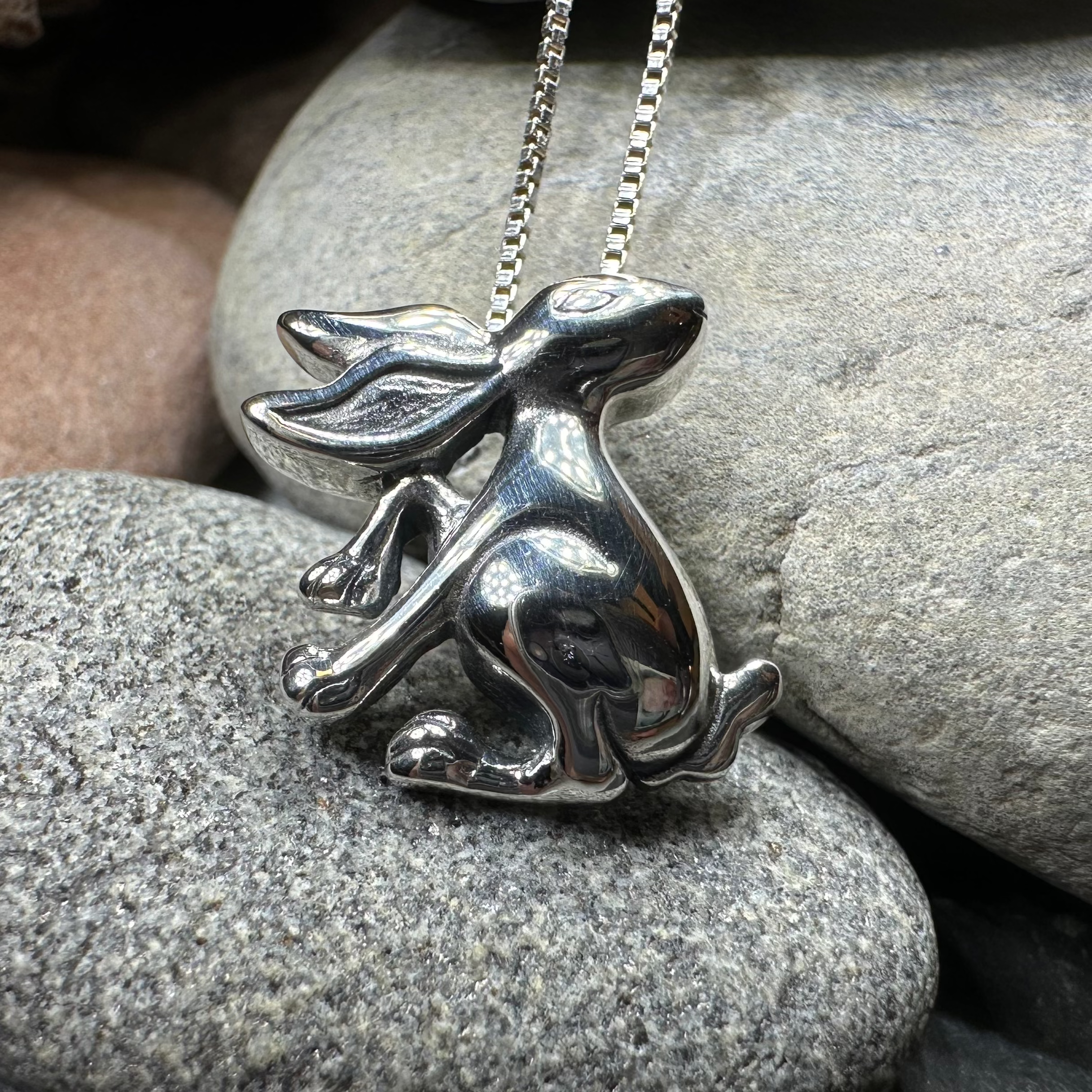Willow Rabbit Necklace