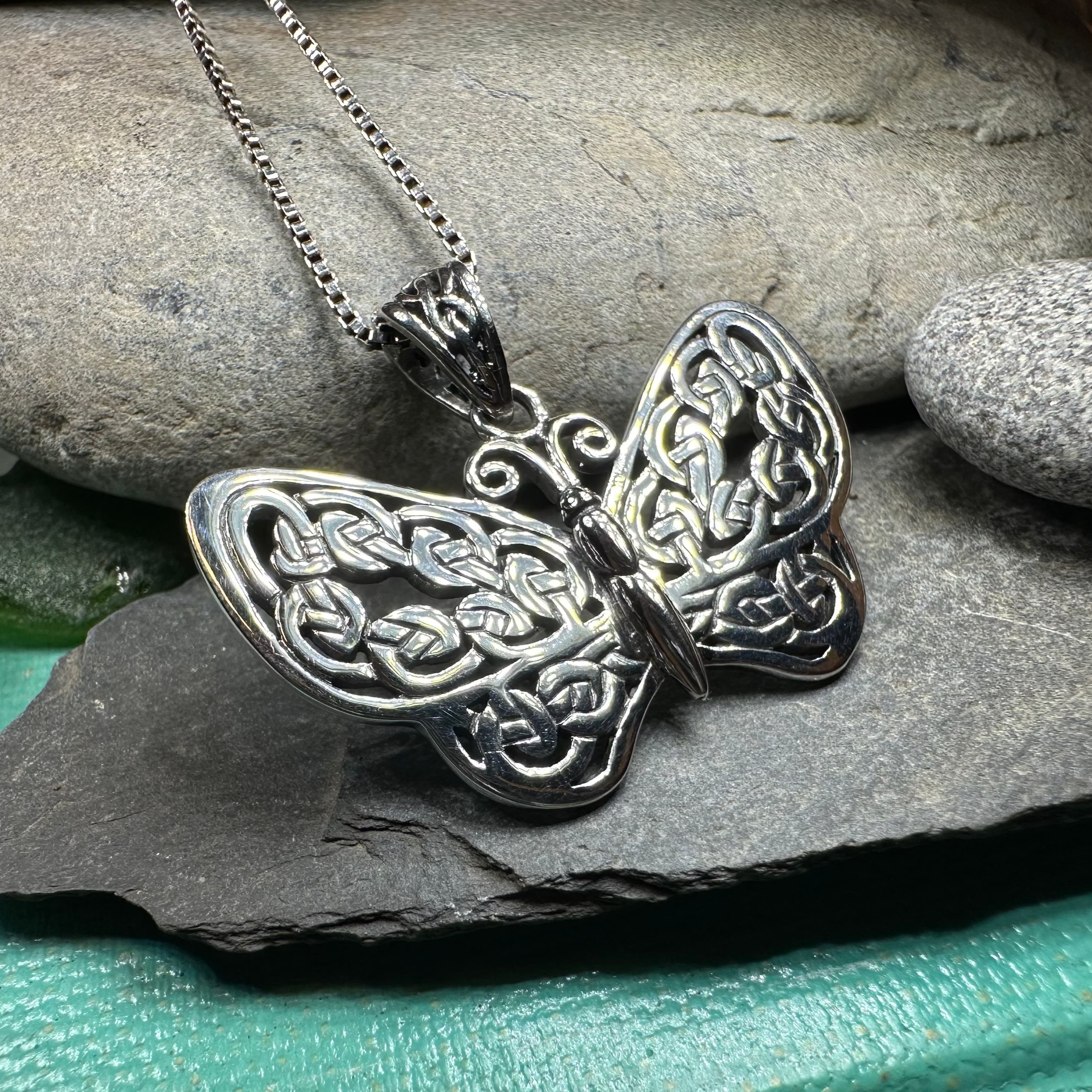 Celtic Dream Butterfly Necklace