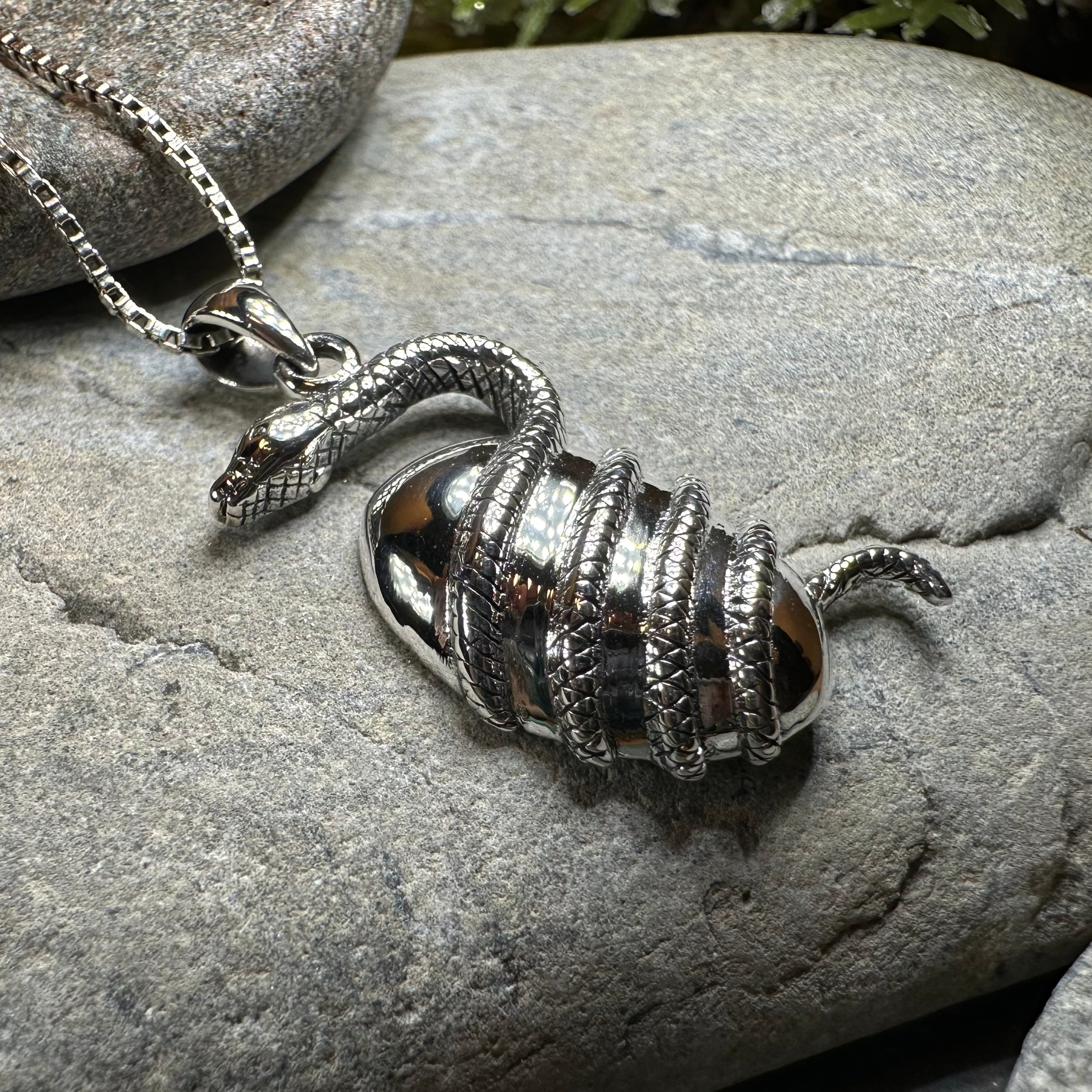 Orphic Greek World Egg Pendant