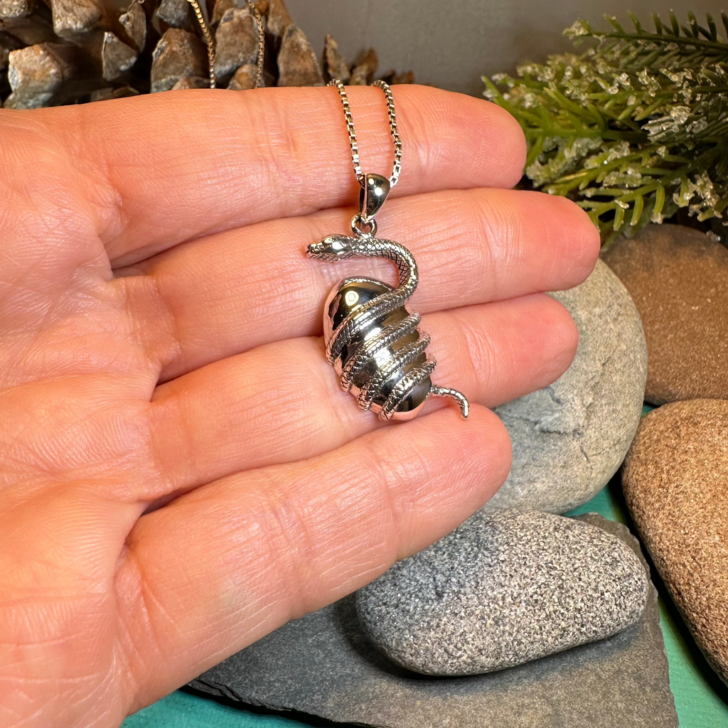 Orphic Greek World Egg Pendant