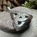 Vafara Triquetra Knot Necklace