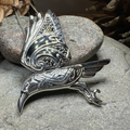Ashild Raven Celtic Necklace