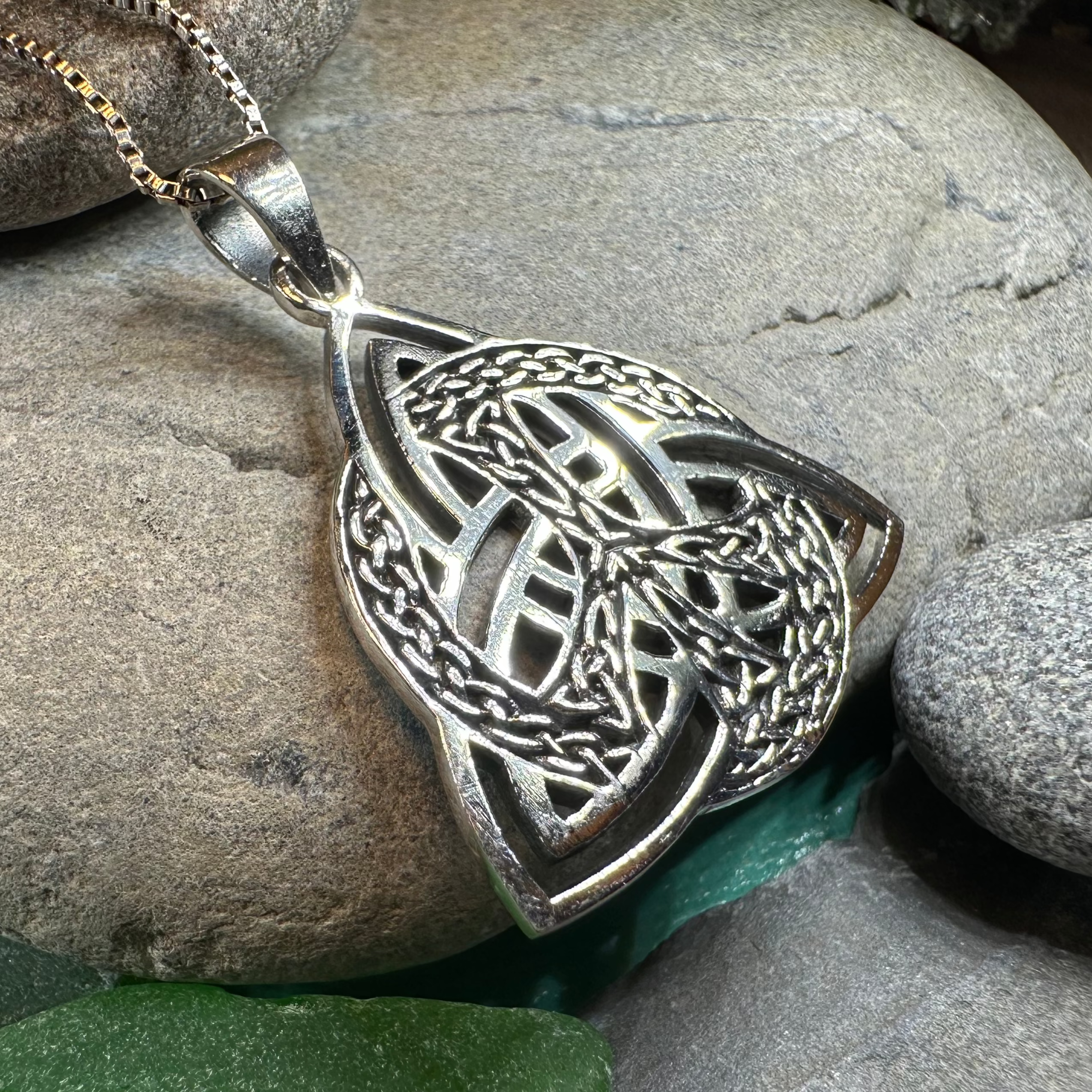 Celtic Peace Sign Necklace