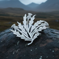 Larysa Scottish Thistle Brooch - Handmade in Scotland