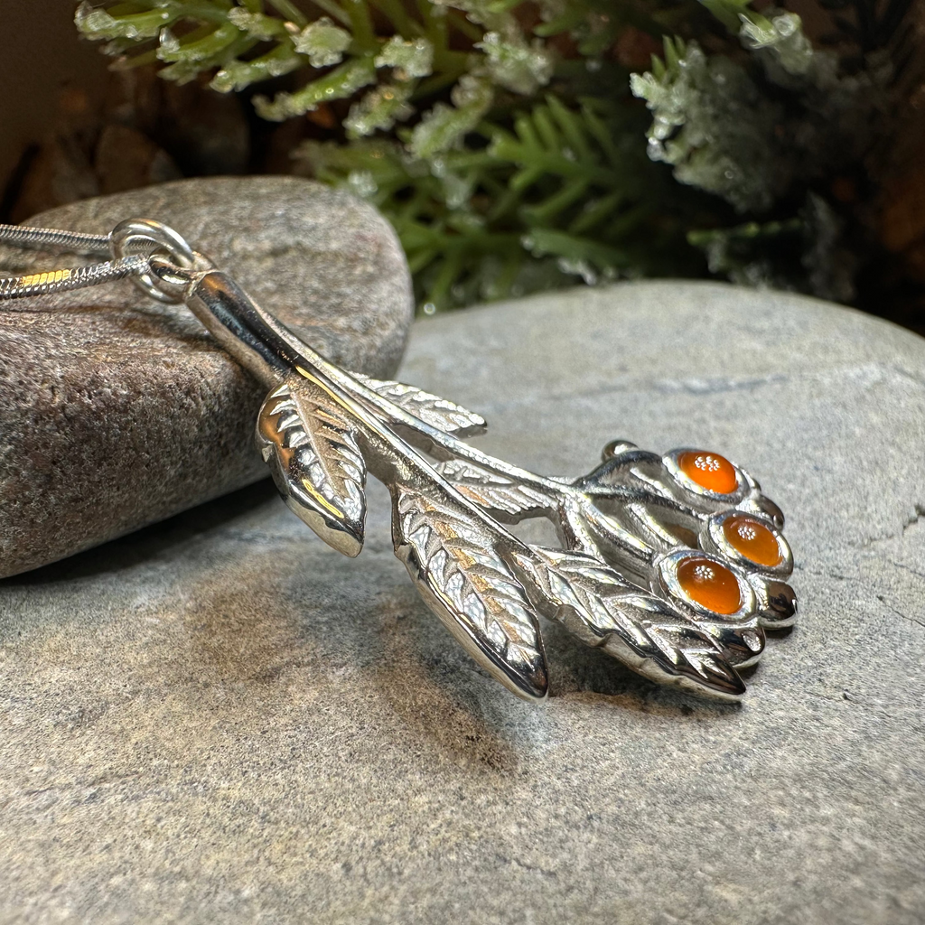 Rowan Tree of Life Necklace - Handmade in Scotland