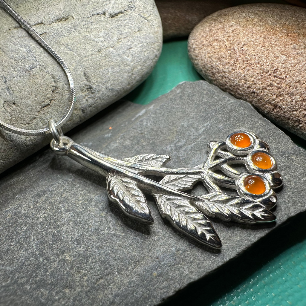 Rowan Tree of Life Necklace - Handmade in Scotland