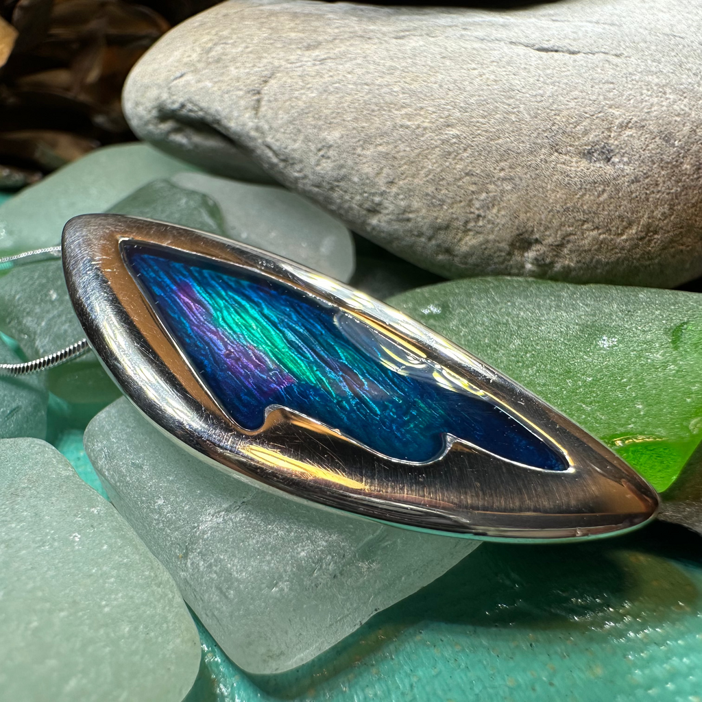 Northern Lights Necklace - Handmade in Scotland