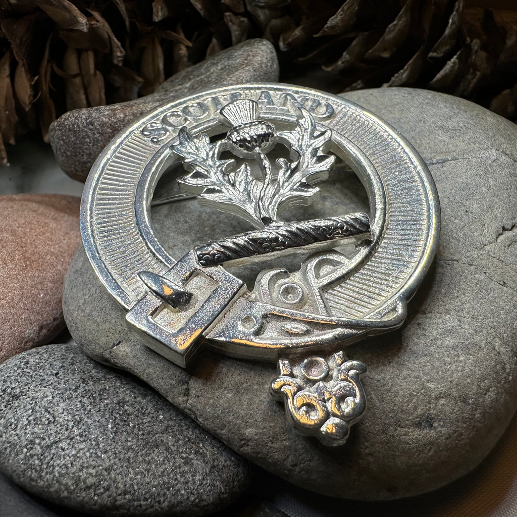 Scotland Thistle Brooch - Handmade in Scotland