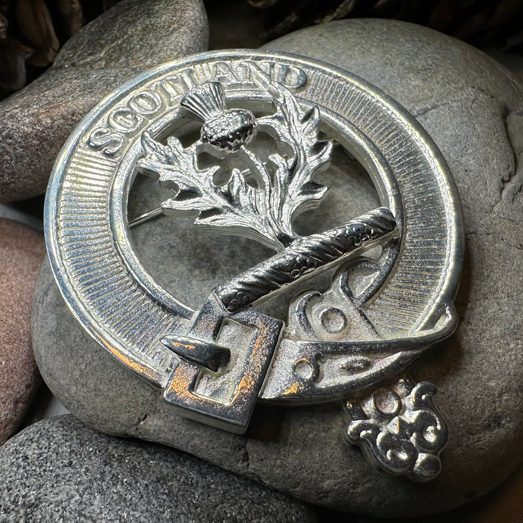 Scotland Thistle Brooch - Handmade in Scotland