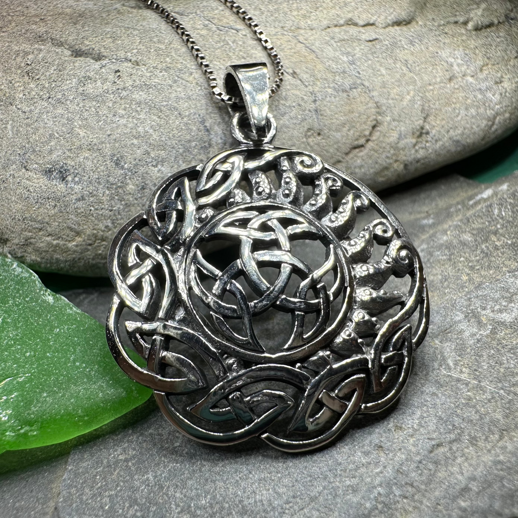 Sun Knot Necklace