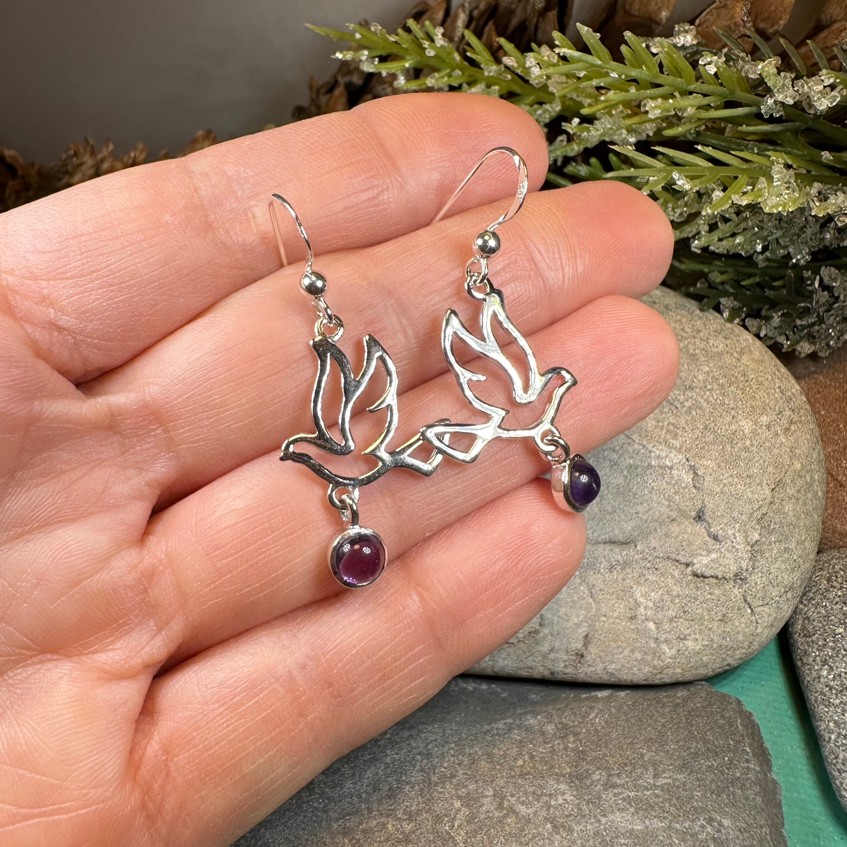 Forever Dove Earrings