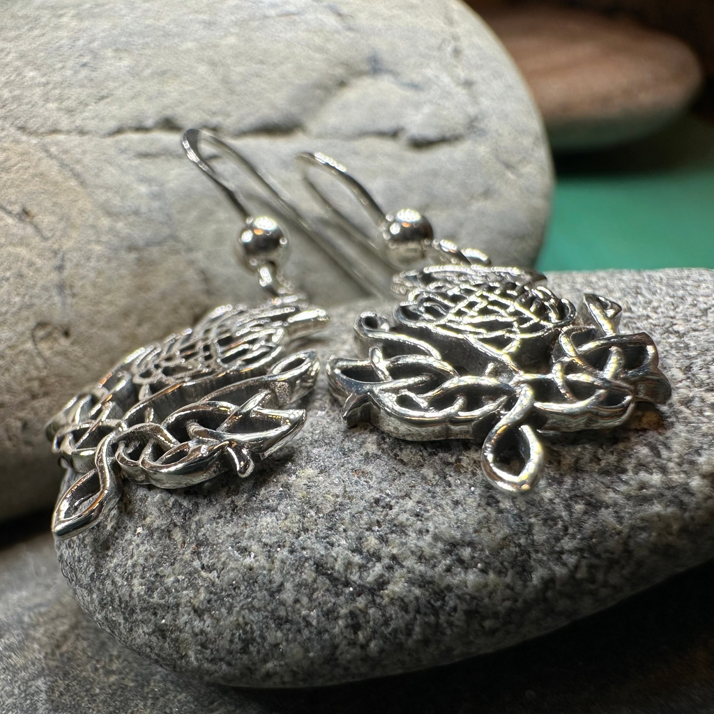 Eildon Scottish Thistle Earrings