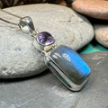 Briony Labradorite Necklace in Sterling Silver