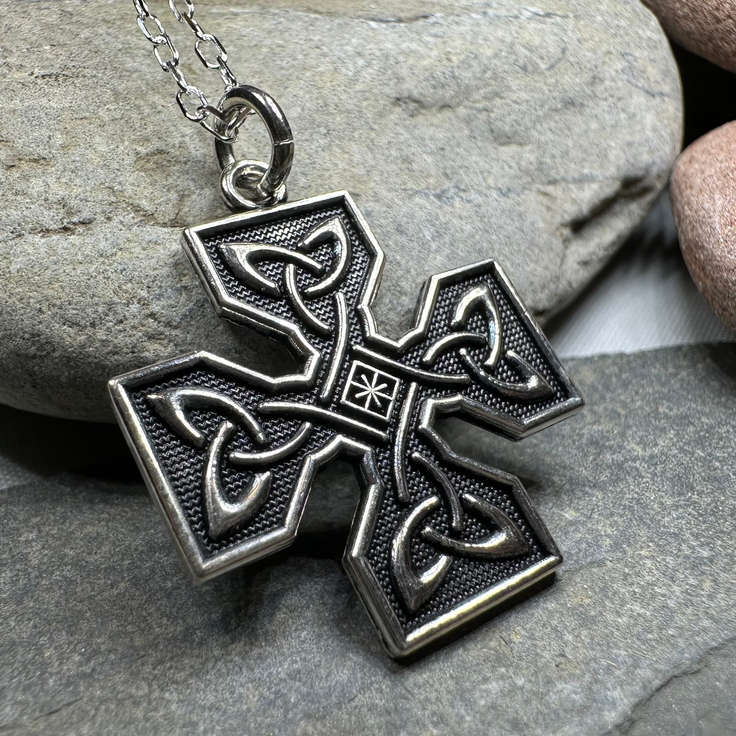 Ahenny Celtic High Cross Necklace