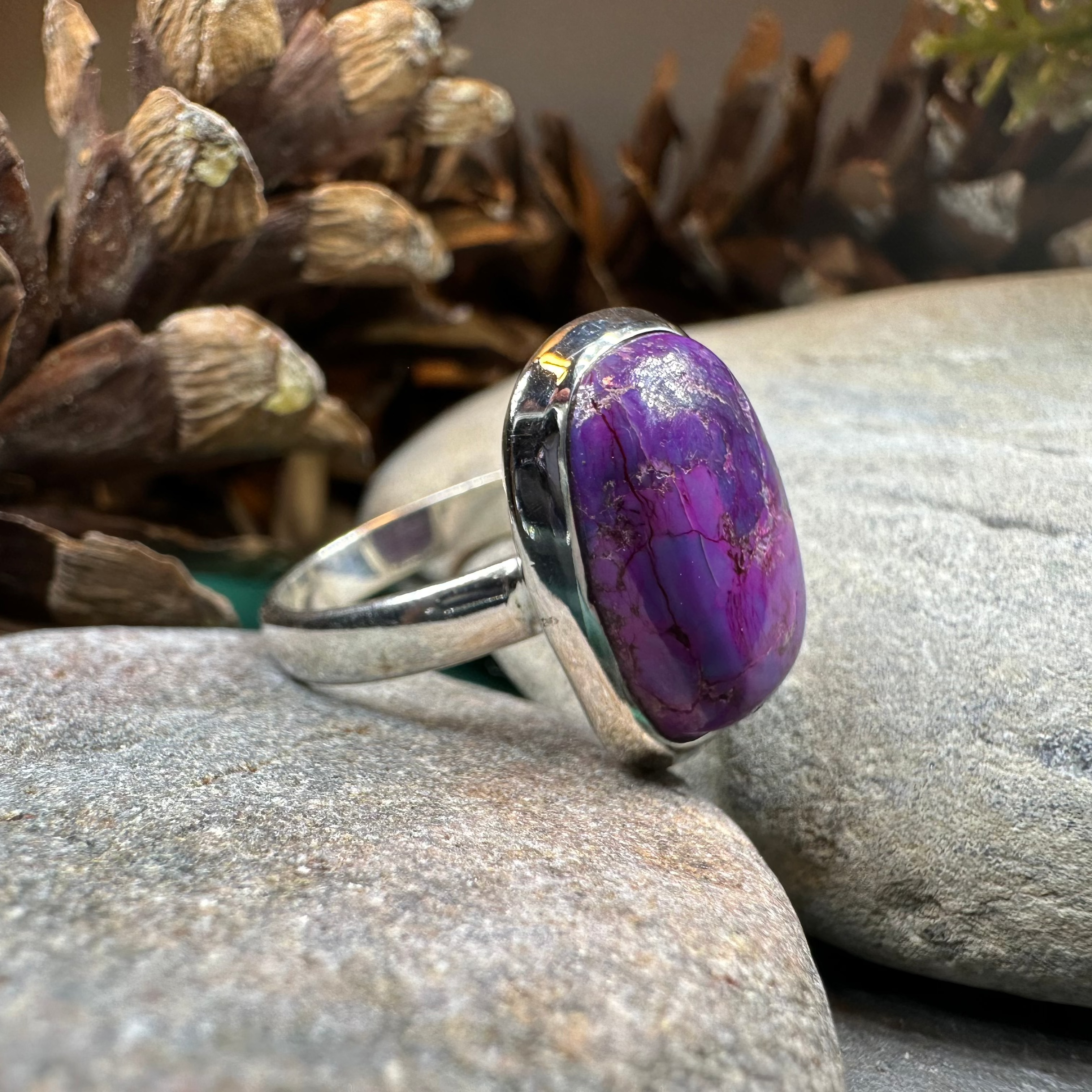 Celtic Purple Mystic Ring