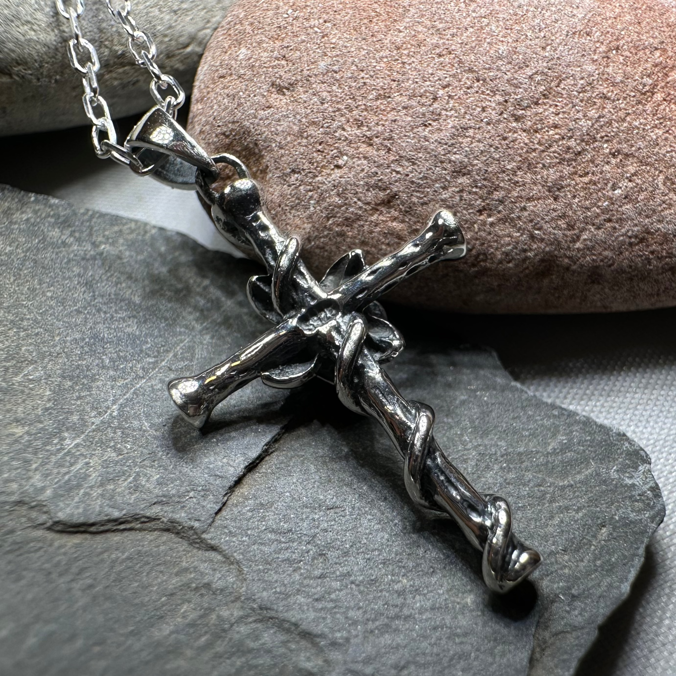 Spiritual Celtic Cross Necklace