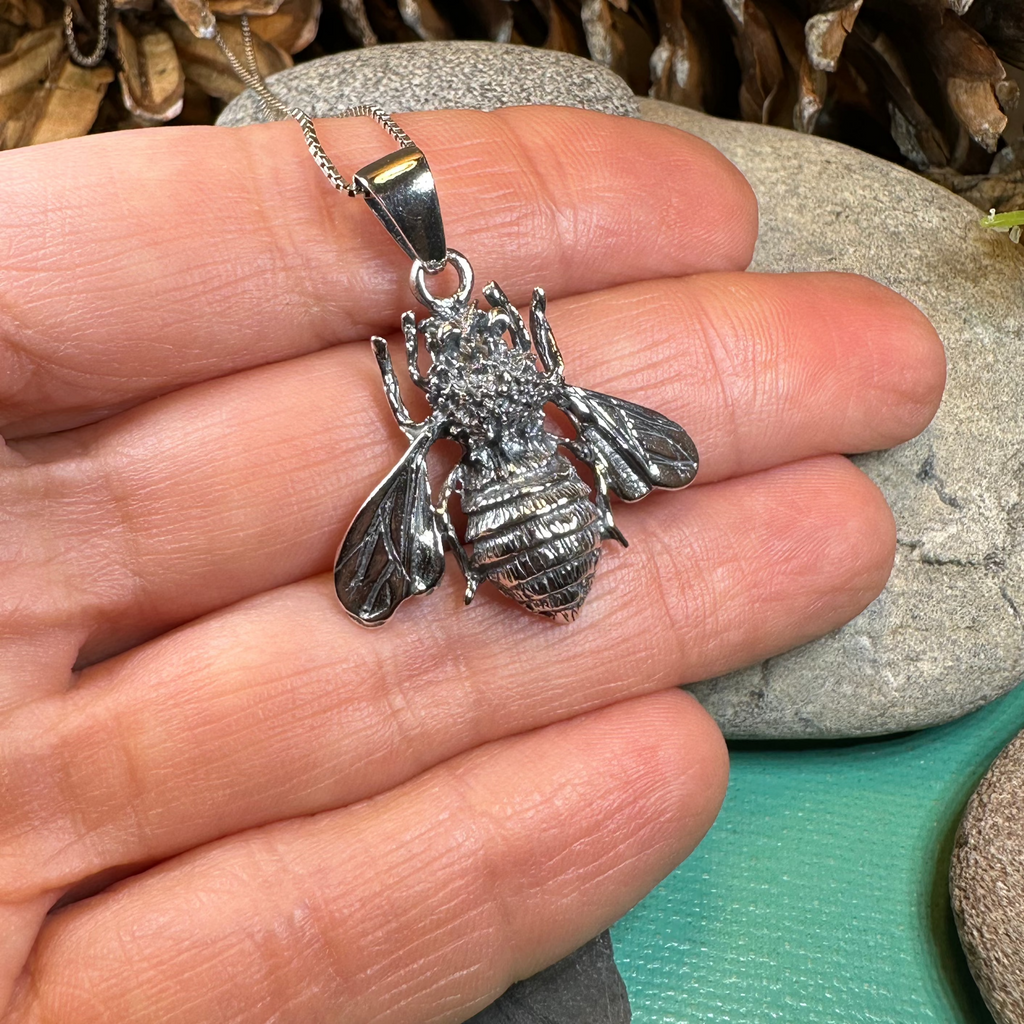 Bethany Realistic Bee Necklace