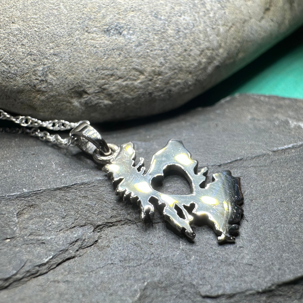 Scotland Map Necklace