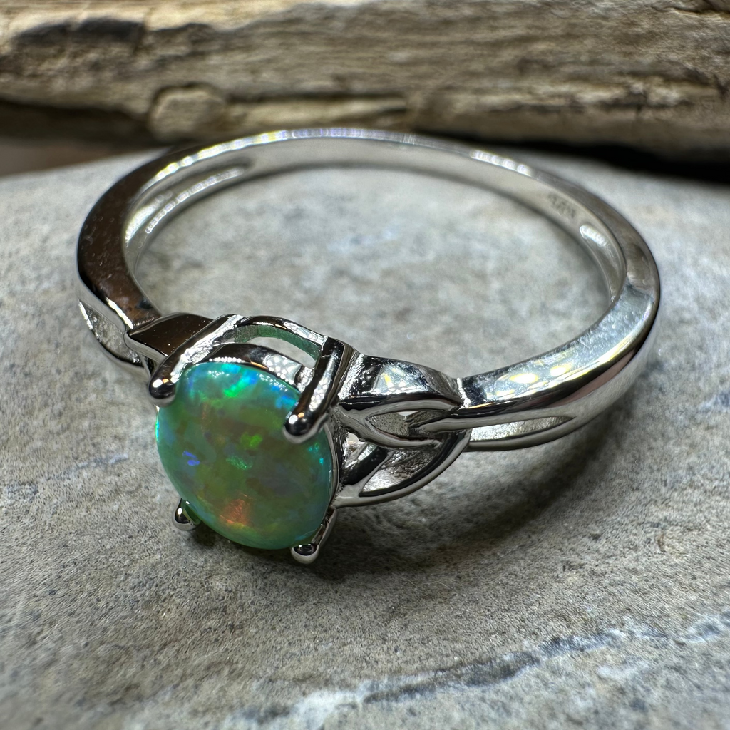 Irish Rain Celtic Ring